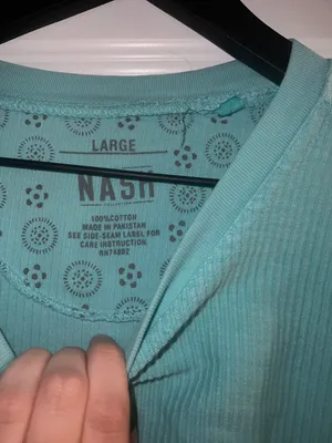 NASH Sweatshirt Blue Size L thumbnail 3