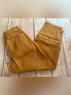 Everlane Utility Arc Pant in Ochre size 2 thumbnail 5