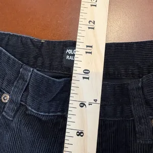 Polo Jeans Co. Ralph Lauren Women's 12 Black‎ Straight Leg Corduroy Chino Pants thumbnail 8