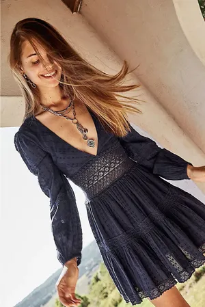 Free People Delightful Mini Dress thumbnail 1
