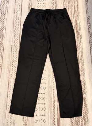 Coofandy Flowy Black Pants Size M thumbnail 1