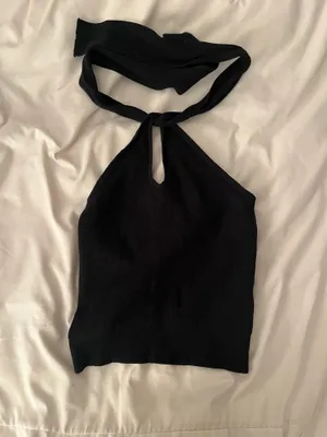 Banana republic knit halter top thumbnail 1