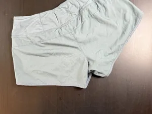PATAGONIA Strider Light Grey Green Running Shorts Lined Size XS thumbnail 4