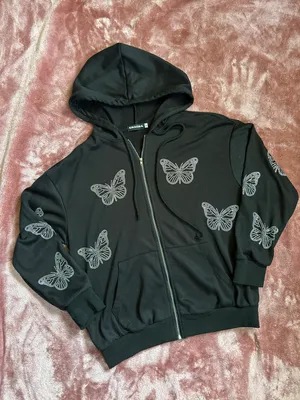 Cha Cha RHINESTONE BUTTERFLY SWEAT SET thumbnail 1