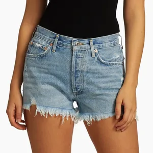 Agolde Parker Vintage Denim Cutoff Shorts thumbnail 1