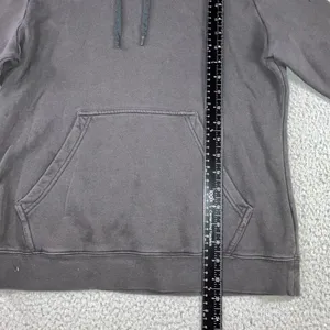 Nike Hoodie Women M Faded Black Pullover Swoosh Logo Activewear Grunge‎ Outdoor thumbnail 7