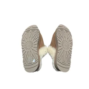 Women's UGG Brand Disquette Platform Slippers Shoes Size 9 Chestnut 1122550 New thumbnail 6