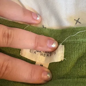 La Hearts Olive Green Knit Top thumbnail 2