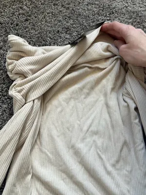 Dolls Kill Off-Shoulder Ribbed Top in Cream thumbnail 5