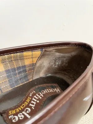 VTG Y2K Somethin Else By Skechers Chunky Brown Loafers Librarian Academia thumbnail 8