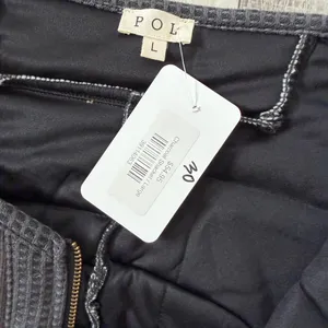 ✨NWT- POL Quilted Waffle Knit Textured Full Zip Bomber Jacket size Large thumbnail 10