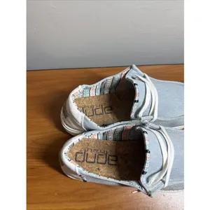 Hey Dude Wendy Boho Light Denim Women's Size US 9 Slip On Loafers thumbnail 6