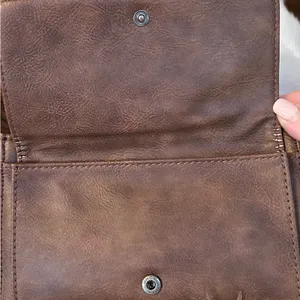 New Tony Lama Western Brown Crossbody Bag with Embellished Concho Design thumbnail 8