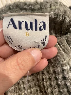 Arula Haisley Waffle Chenille Crop Sweater NWT 2X thumbnail 3