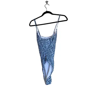 NWOT Southern Tide Gingham Lace Up One Piece Swimsuit thumbnail 6