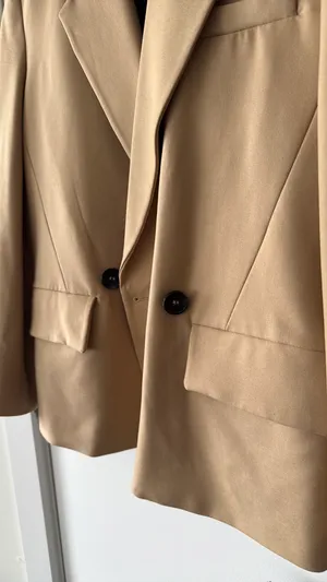 ZARA oversized tailored blazer thumbnail 3