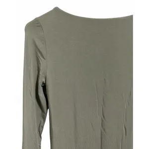 Wilfred Aritzia Lydia Ruched Mini Bodycon Dress‎ Sage Green Women's Size Small thumbnail 8