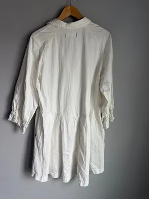 NEW WE THE FREE Hannah Denim Mini Dress Large thumbnail 3