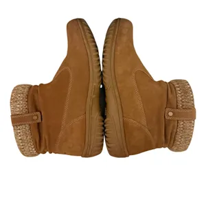 Khombu Laura Women's Brown Suede Knit‎ Cuff All Weather Ankle Boots Size 10M thumbnail 6