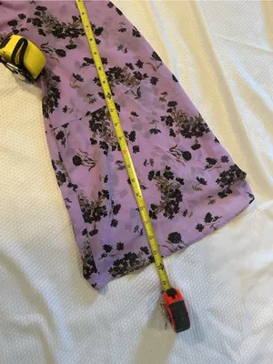 Free People Purple Floral Mini Dress thumbnail 7