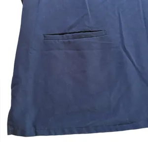 FIGS Casma Three Pocket Scrub Top Navy Blue Womens XL thumbnail 3