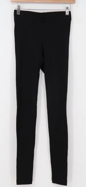 Old Navy Leggings Womens XS Tall Black Stretch New thumbnail 1