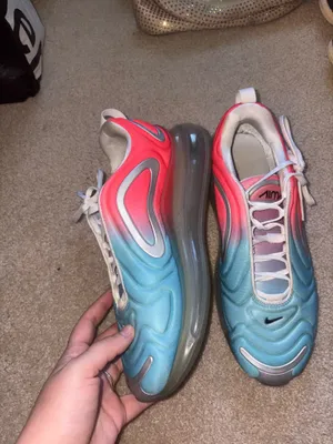 Nike Blue and Pink Athletic Sneaker thumbnail 3