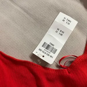Abercrombie Vibrant Red Puff-Shoulder Top thumbnail 2