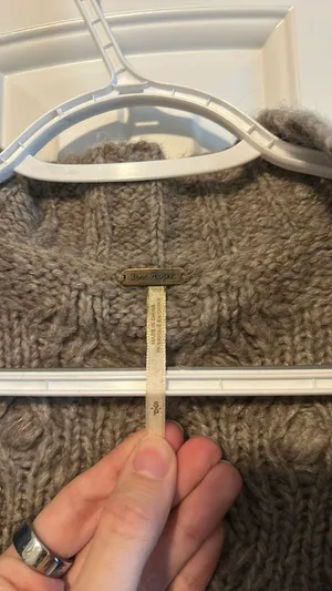 Free People Crochet Cardigan Knit thumbnail 3