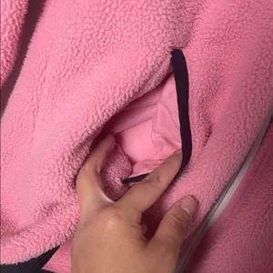 The North Face women’s Pink Zip-Up Fleece Jacket thumbnail 5