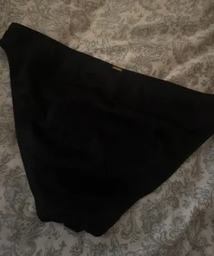 Hollister Black Bikini Bottoms thumbnail 1