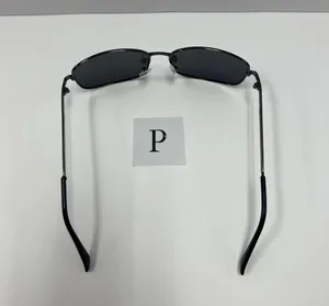 Aviator Sunglasses / gray metal square aviator sunglasses thumbnail 4