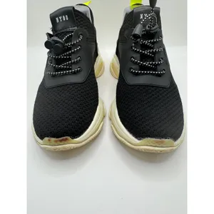 Steve Madden Shoes Women 7 Black NY90 Cinch‎ Tie Myles Sneaker Fashion Outdoor thumbnail 6