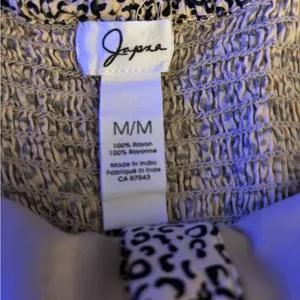 Japna Black and Cream Spaghetti Strap Mini Dress Size M thumbnail 13