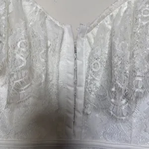 NEW Lulus Women No introduction Needed‎ Dress XS White Lace Party Event Bodycon thumbnail 3