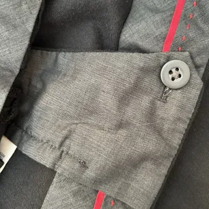 Banana Republic Sloan Fit Ankle Dress Pants sz 8 Black Work career academia thumbnail 4