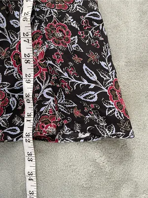 Veronica Beard 100% silk mini dress floral streetwear cottage festival vacay 2 thumbnail 11