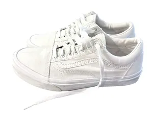 VANS Old Skool Men Low Top Lace-Up Sneakers True White thumbnail 1