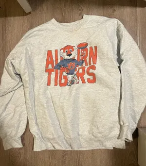 Auburn University Crewneck Gray Size L thumbnail 1