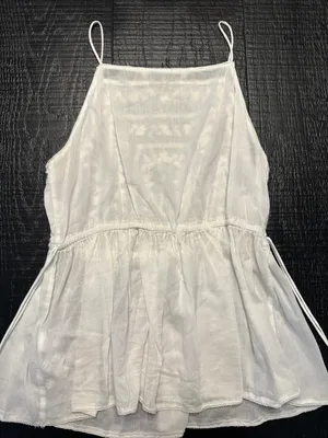 Zara Basic Peplum Top thumbnail 5
