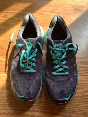 Hoka One One Teal Shoes Women Size 9 Athletic Shoes Footwear Casual Sneakers thumbnail 1