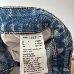 American Eagle Next Level‎ Stress Distressed Super Hi Rise Jeggings thumbnail 6