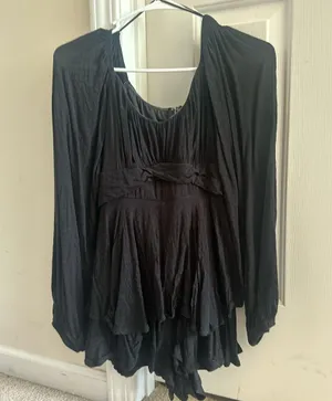 black altard state romper thumbnail 1