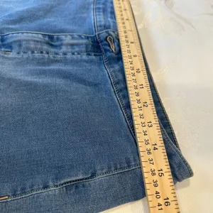 Free People Women's Size 31 Youthquake Crop Flare‎ Jeans Medium Wash thumbnail 7