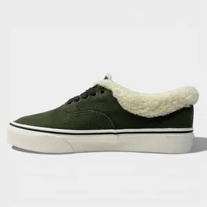 Vans Authentic Sherpa Mule Grape Leaf Green Suede Men 7 Women 8.5 VN000CP4KCZ thumbnail 3