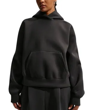 NWT NIKE Pregame Fleece Oversized Pullover Hoodie thumbnail 1