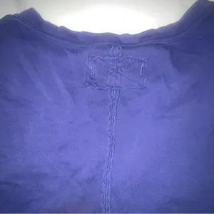 NWT Free People Hot Shot Indigo Pura S Oversized Shirt Exposed Seams thumbnail 7