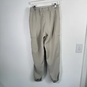 Lululemon Relaxed Mid Rise Cargo Pants Raw Linen Travel Gorpcore Utility Women 4 thumbnail 6