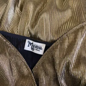 SHOW ME YOUR MUMU Jane Jumpsuit Gold Metallic Wrap Tie‎ Waist Party Glam Small thumbnail 12