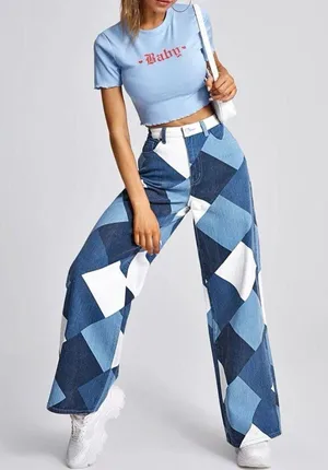 SheIn Wide Leg Pants thumbnail 1